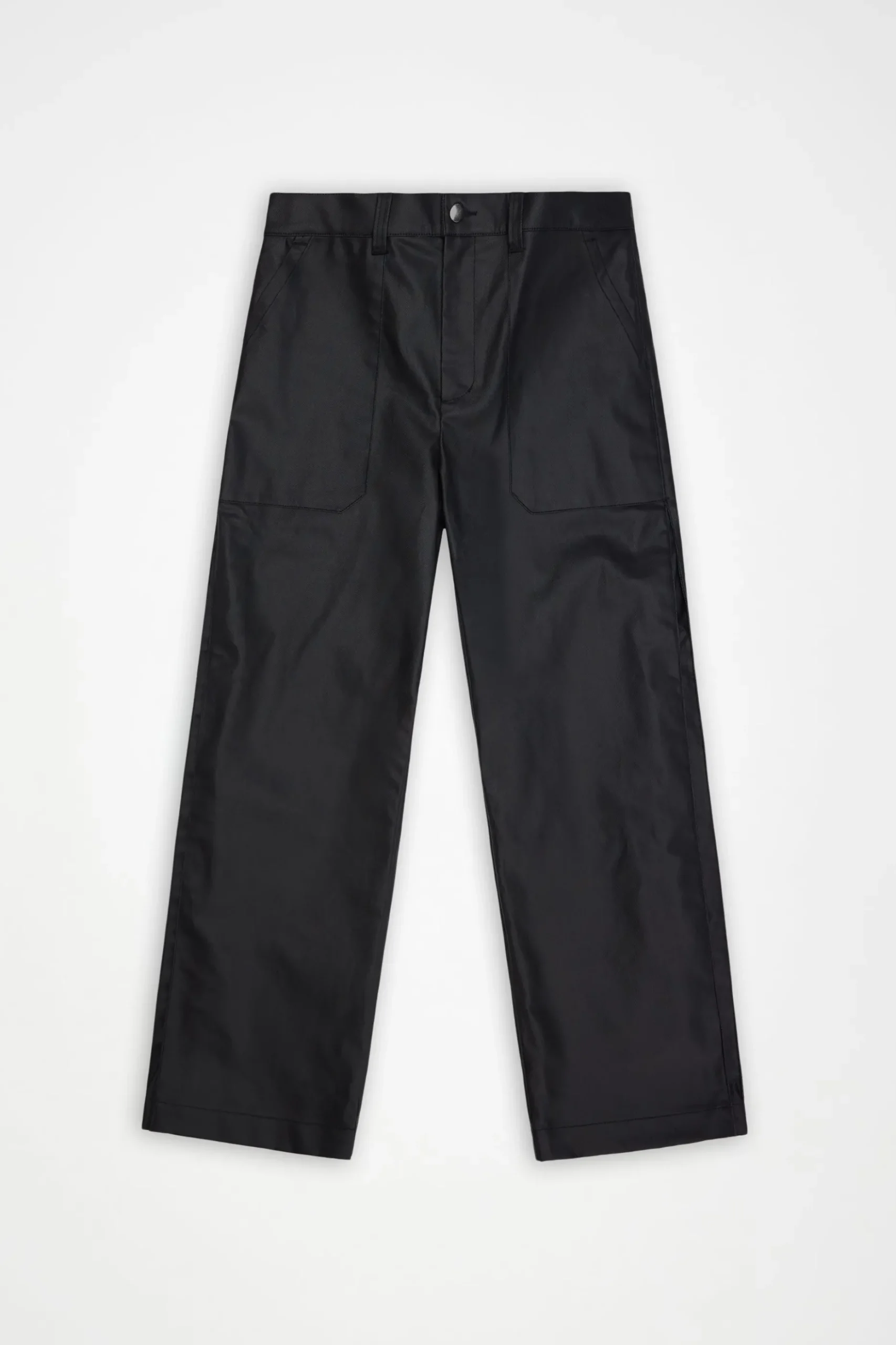 Heavy Woven Pants Straight