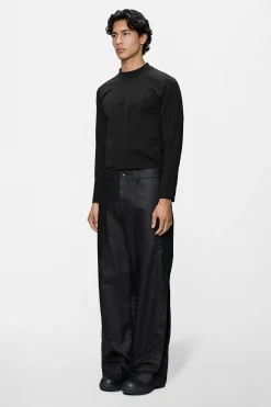 Heavy Woven Pants Straight