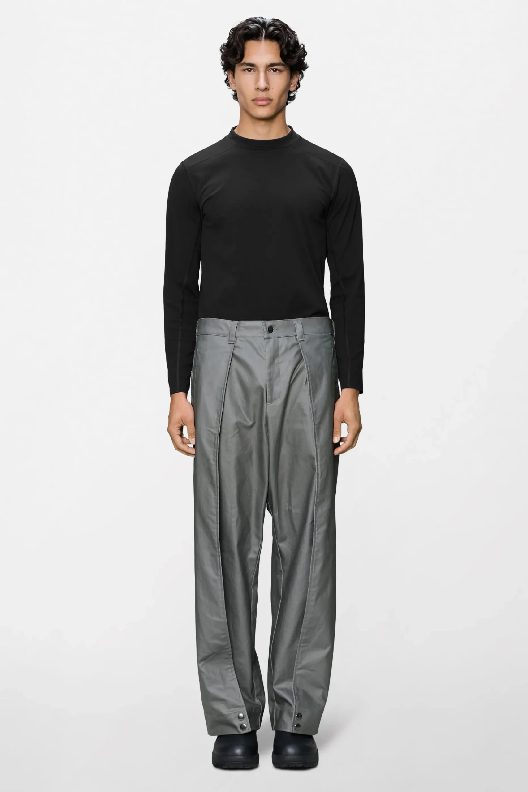 Heavy Woven Pants Wide