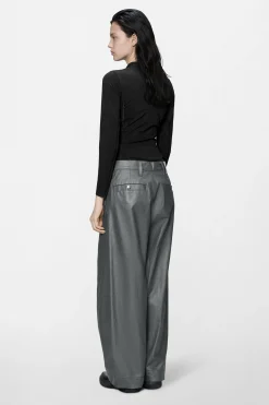 Heavy Woven Pants Wide