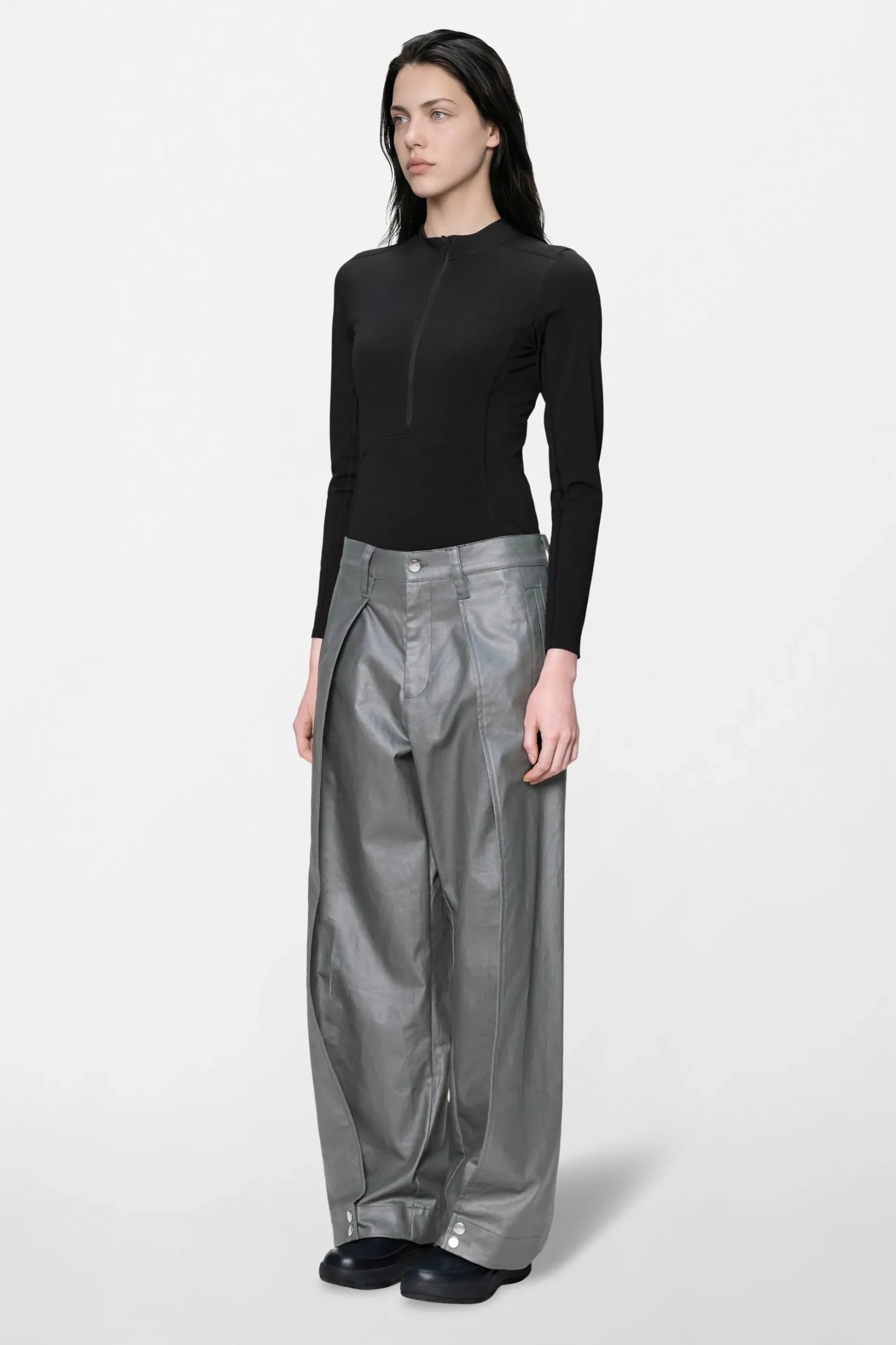 Heavy Woven Pants Wide