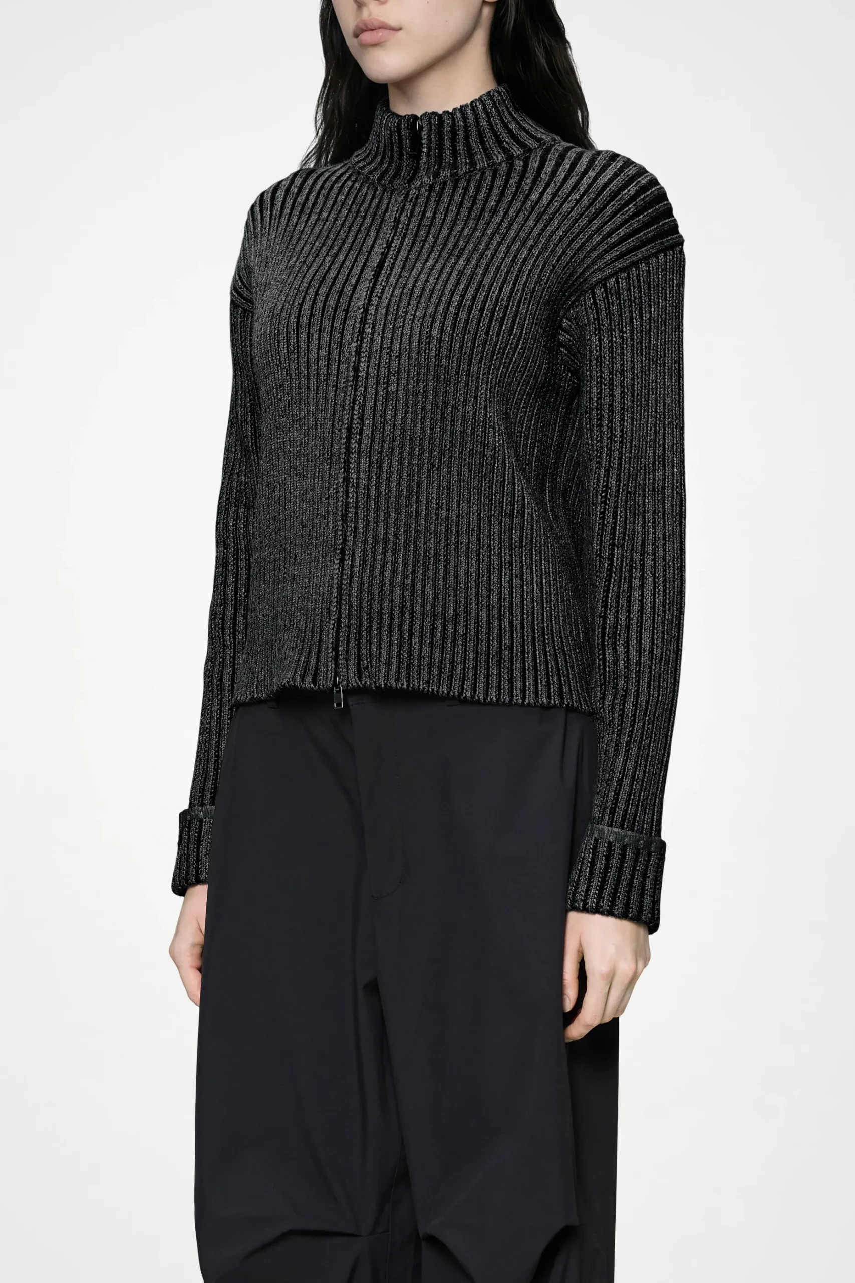 Sapa Knit W Zip Cardigan