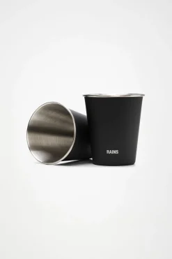 Stainless Steel 2-Pack Cups 300ml