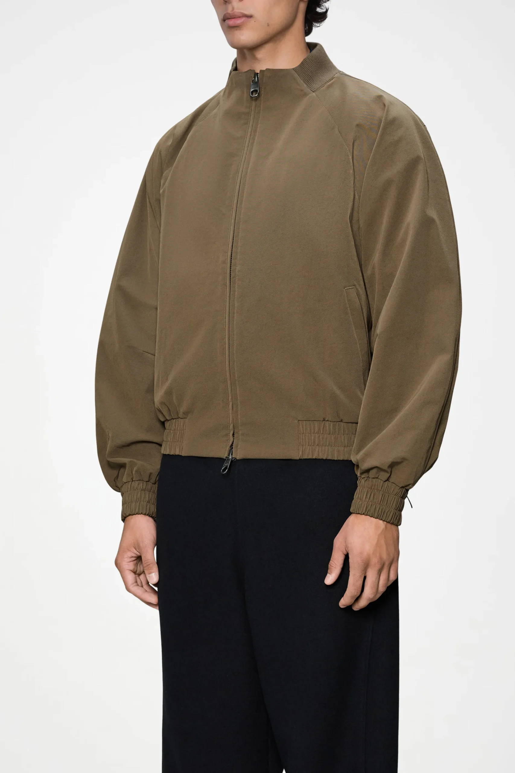 Tech Woven Bomber Jacket