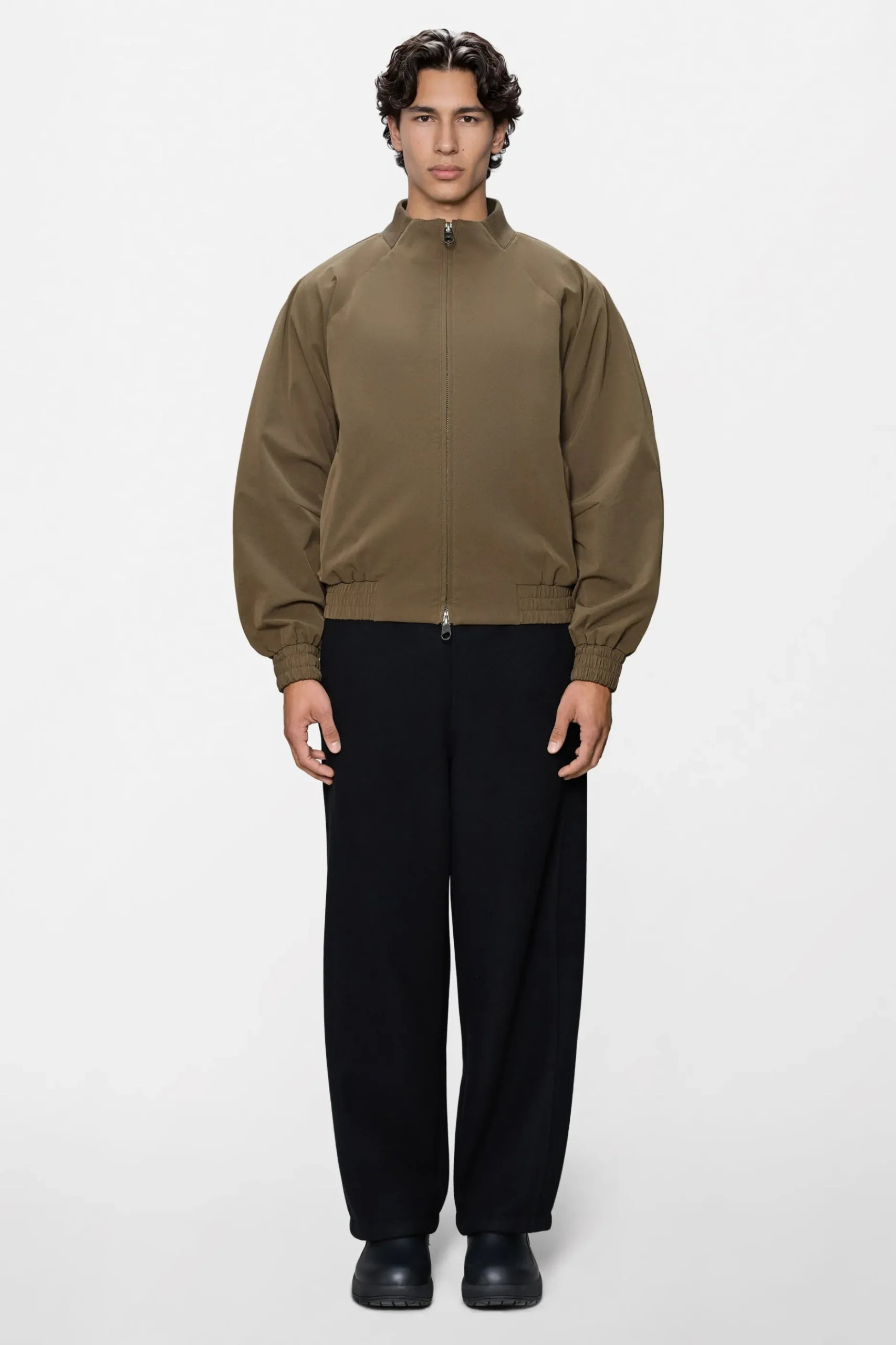 Tech Woven Bomber Jacket