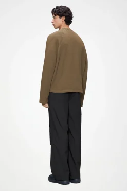 Waffle Long Sleeve T-Shirt Rains