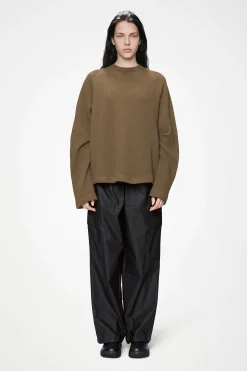 Waffle Long Sleeve T-Shirt Rains