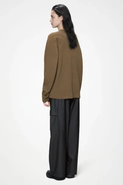 Waffle Long Sleeve T-Shirt Rains